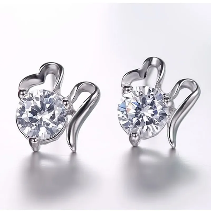 QUIET LOVE Alloy Stud Earrings Women's-3