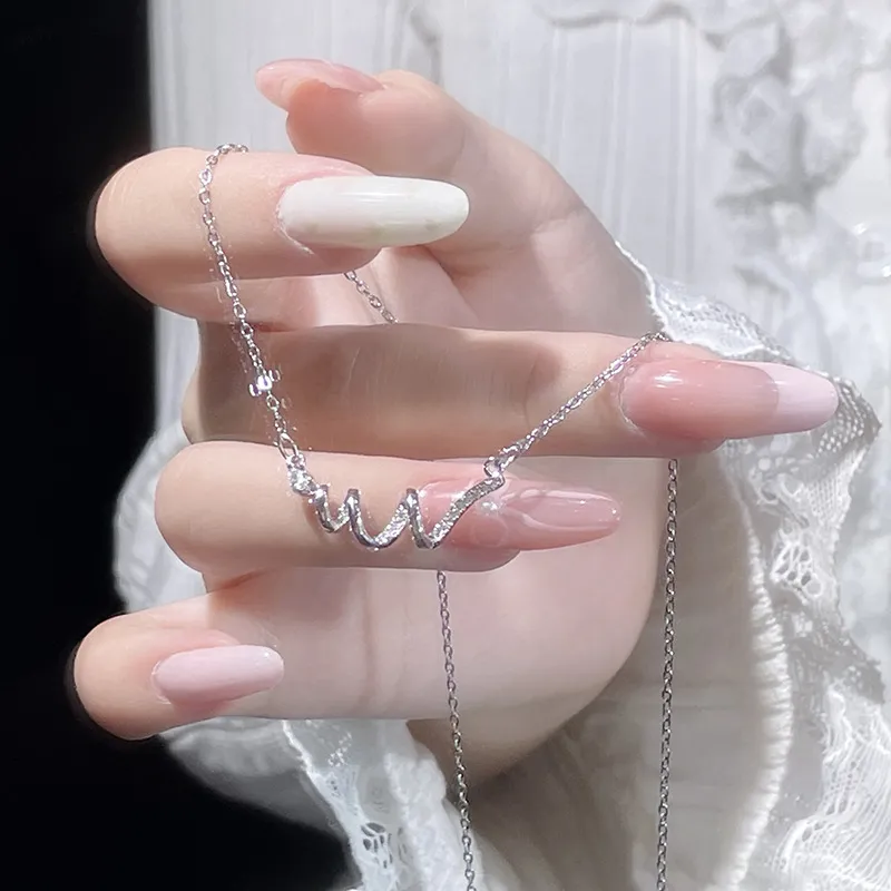 QUIET LOVE Alloy Necklaces Unisex-3