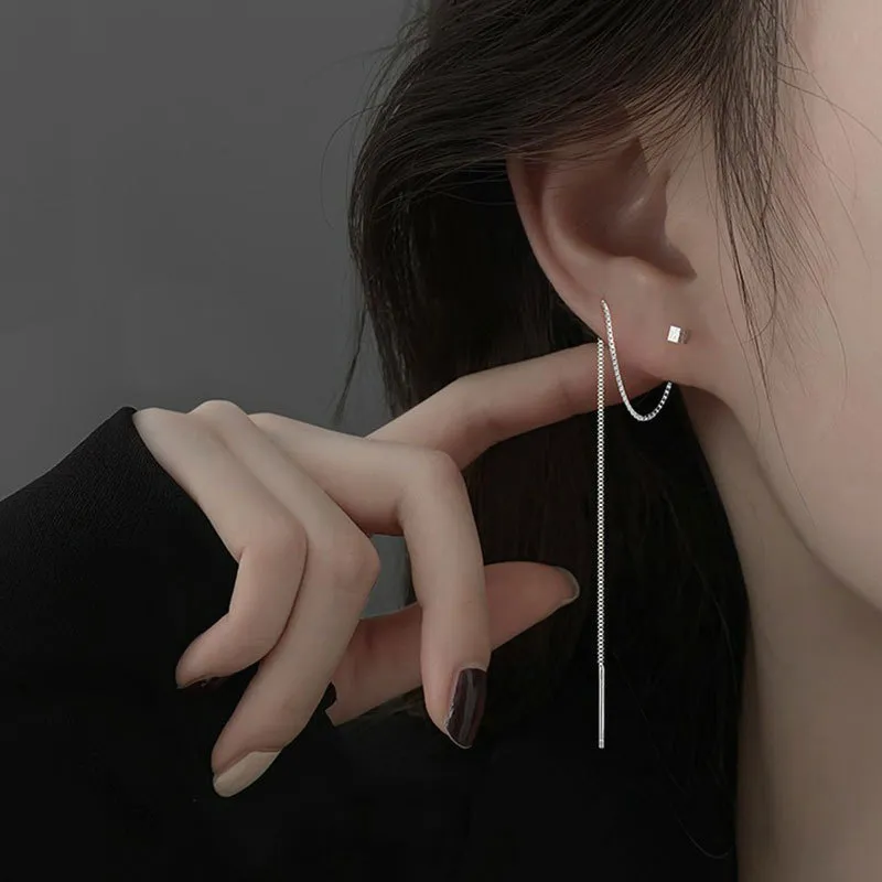 QUIET LOVE Alloy Drop Earrings Women's-4