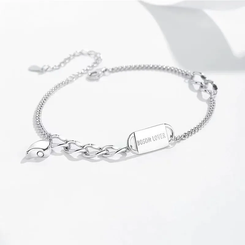 QUIET LOVE Alloy Bracelets Unisex-2
