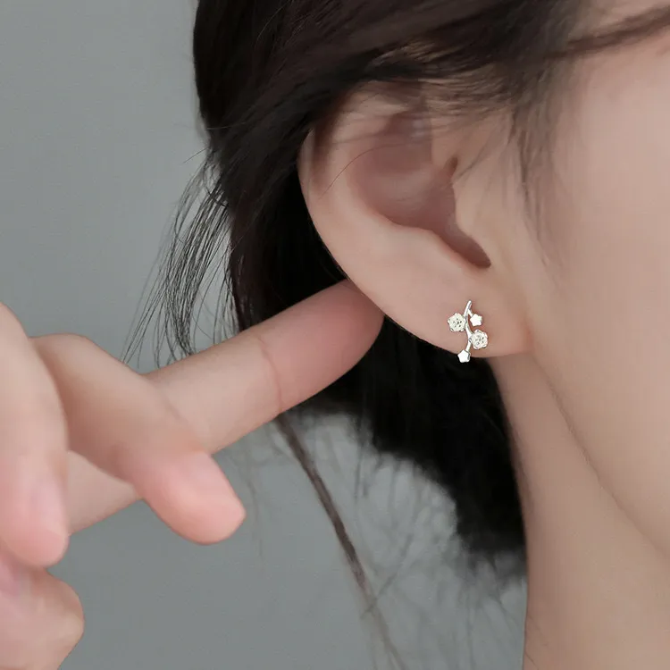 QUIET LOVE Alloy Stud Earrings Women's-1