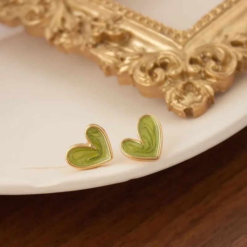 QUIET LOVE Alloy Stud Earrings Women's-3