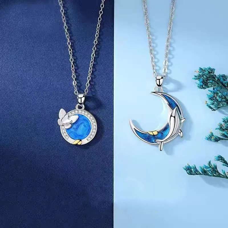 QUIET LOVE Alloy Necklaces Unisex-1