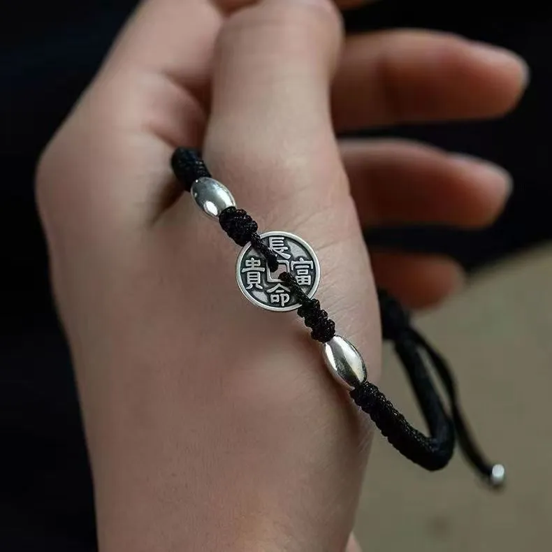 QUIET LOVE Alloy Rope Bracelets Unisex-3