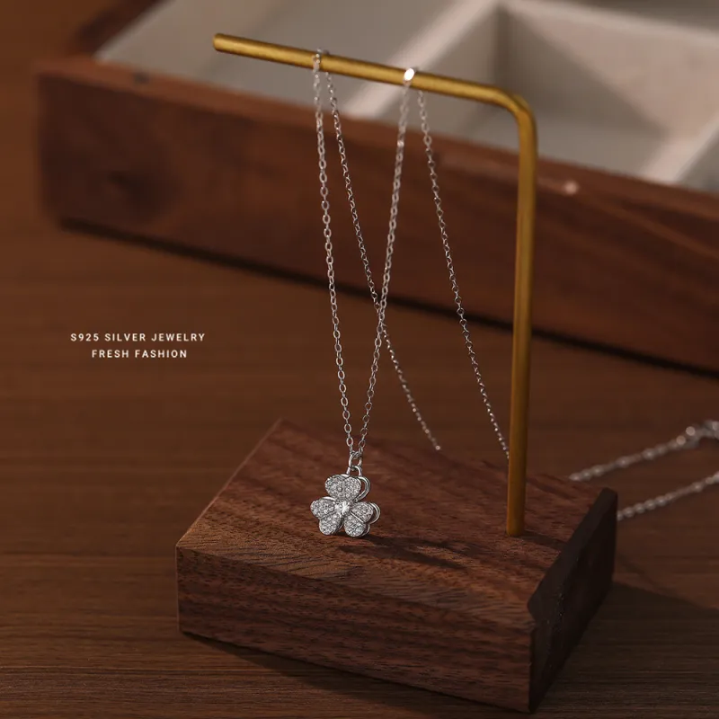 QUIET LOVE S925 Silver Necklaces Women's-4
