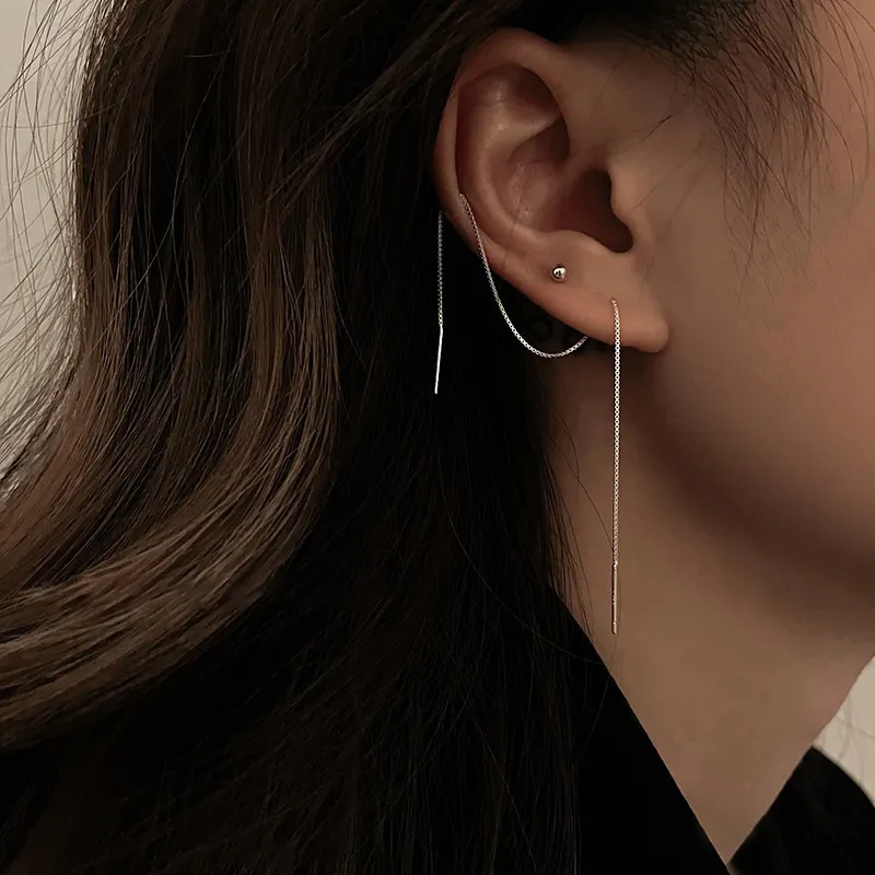 QUIET LOVE Alloy Drop Earrings Women's-2