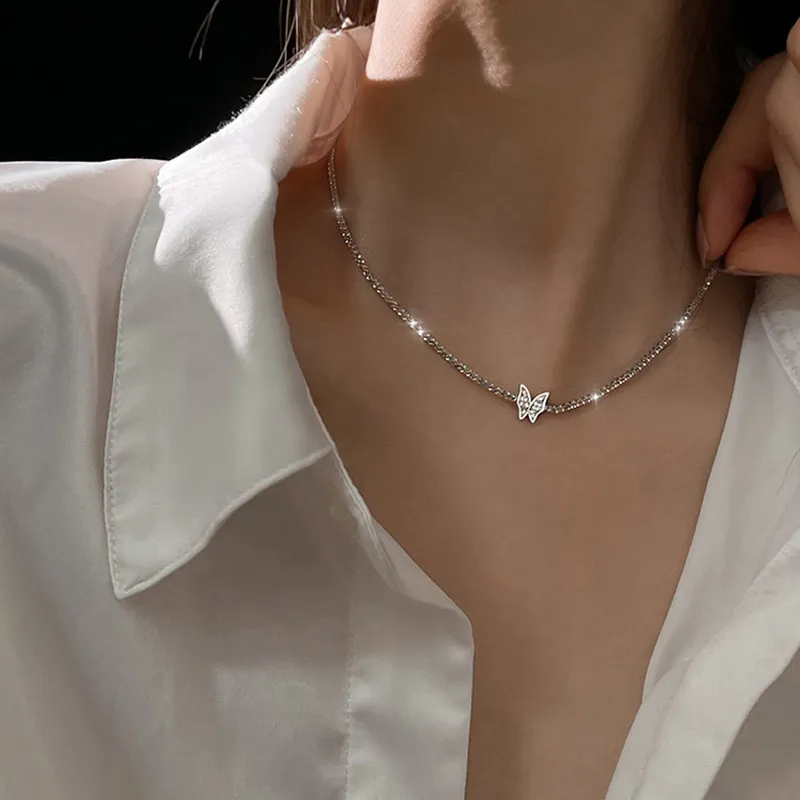 QUIET LOVE Alloy Necklaces Women's-1