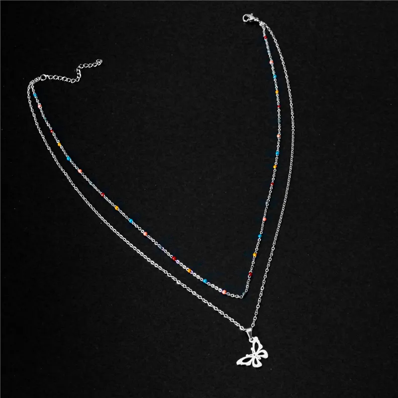 QUIET LOVE Alloy Necklaces Women's-3