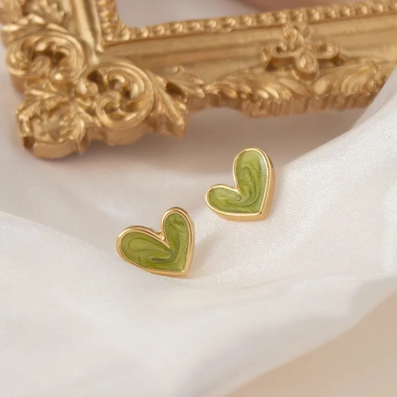 QUIET LOVE Alloy Stud Earrings Women's-4
