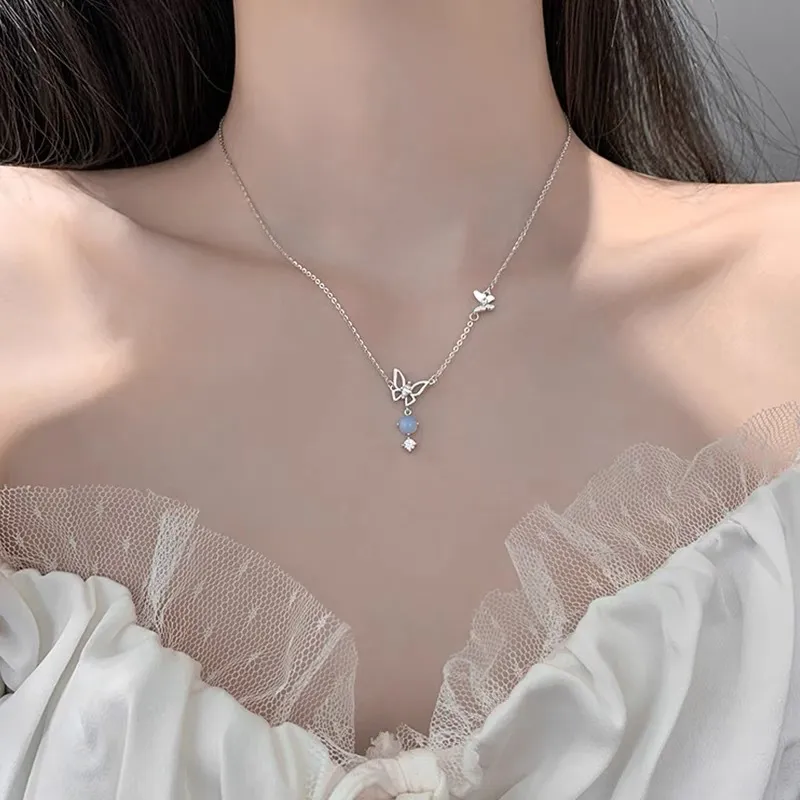 QUIET LOVE Alloy Necklaces Women's-1