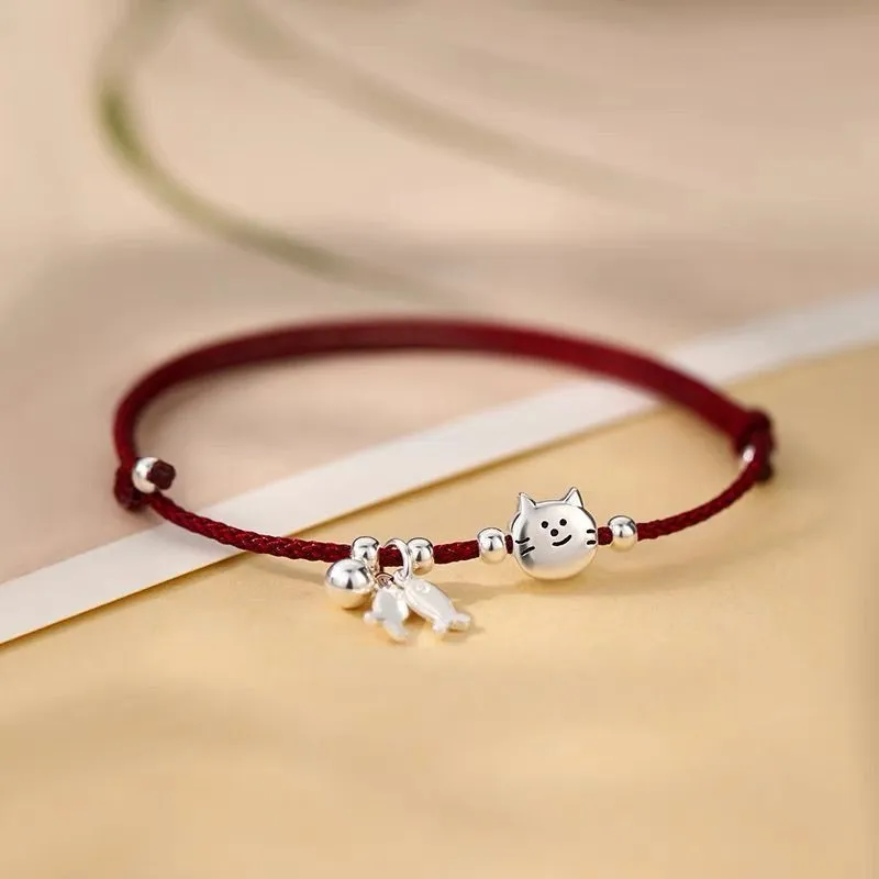 QUIET LOVE Alloy Rope Bracelets Unisex-3