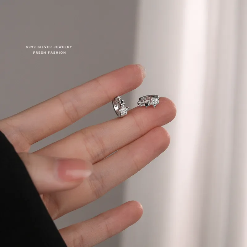 QUIET LOVE Sterling Silver Earrings Women's-3