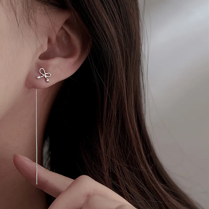 QUIET LOVE Alloy Drop Earrings Women's-6