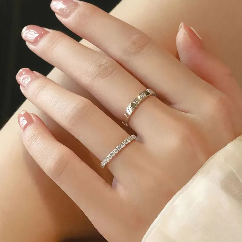 QUIET LOVE Rings Unisex-1