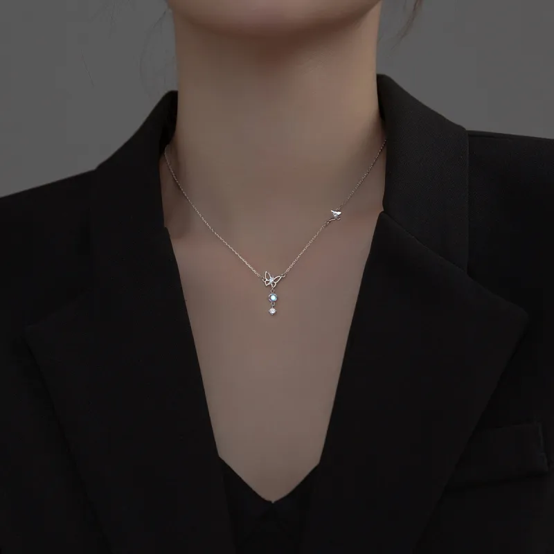 QUIET LOVE Alloy Necklaces Women's-2