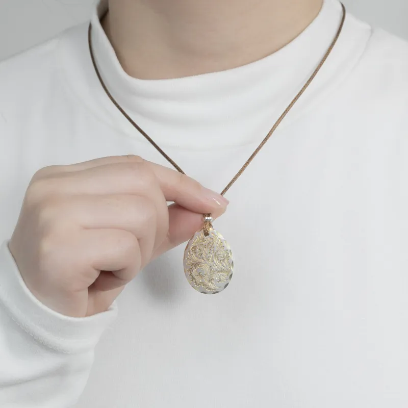 YINZHIXING 999 Fine Silver Pendants Unisex-2