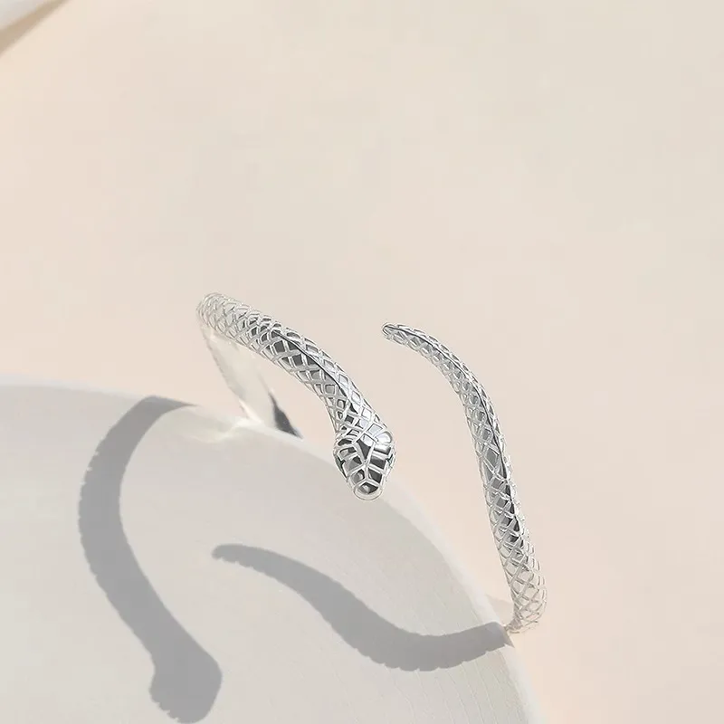 YINZHIXING 999 Fine Silver Bangles Women's-4