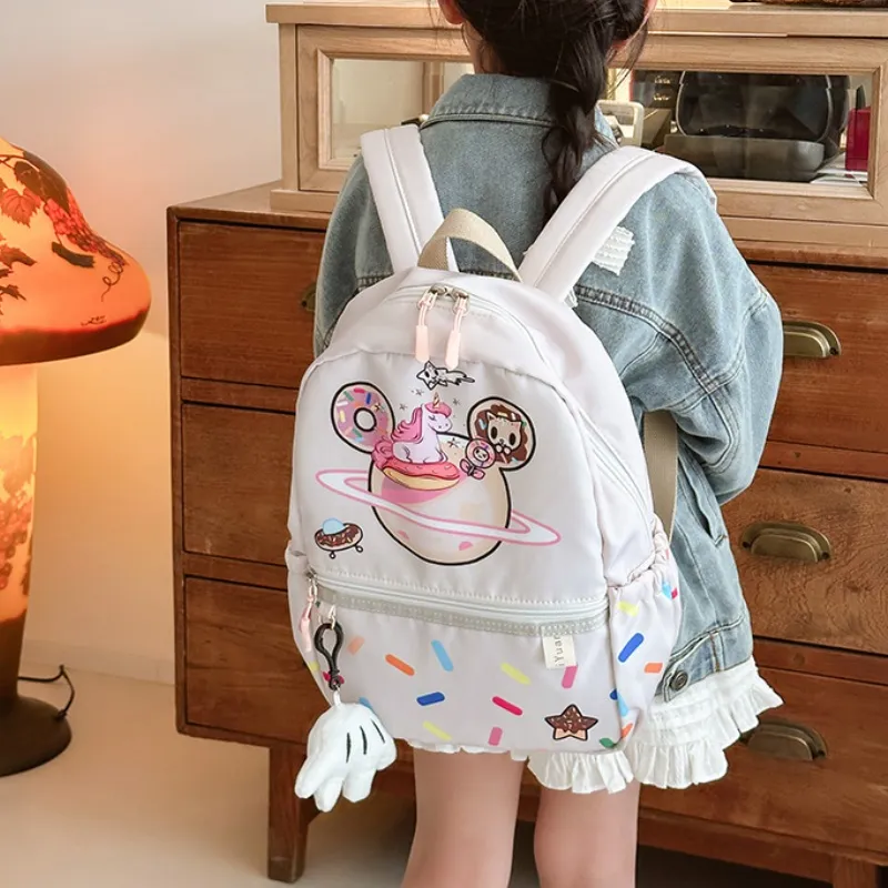 Disney Nylon Backpack Regular Unisex White-1