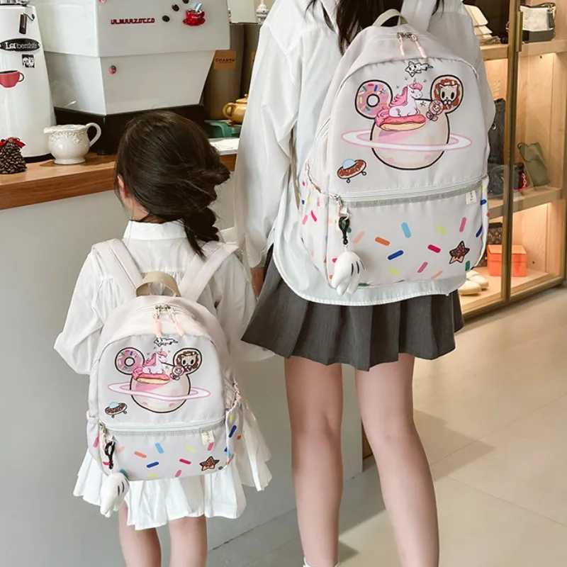 Disney Nylon Backpack Regular Unisex White-4
