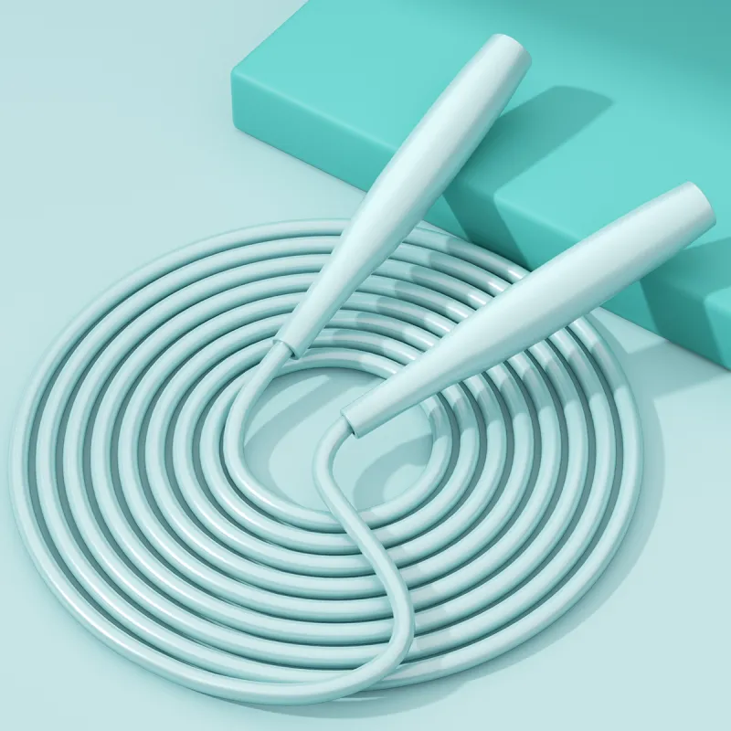 AMYUP Fitness Training Non Countable Jump Ropes Adults Silicone Controller PVC Cord 2.8m-5
