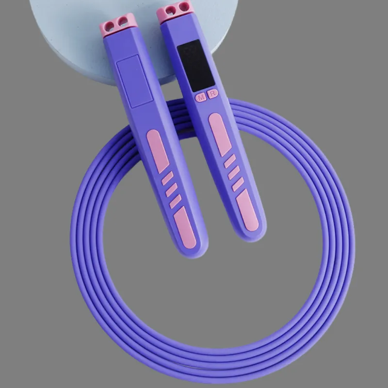 AMYUP Fitness Training Electronic Counting Jump Ropes Fitness Crowd PVC Rope PVC Controller 3m-7
