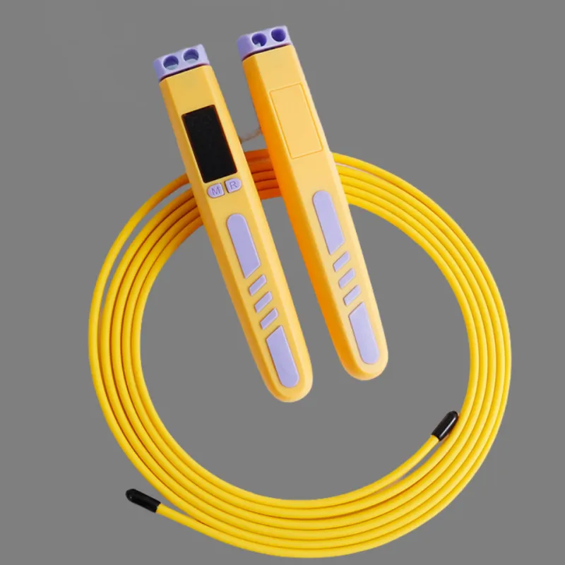 AMYUP Fitness Training Electronic Counting Jump Ropes Fitness Crowd PVC Rope PVC Controller 3m-9