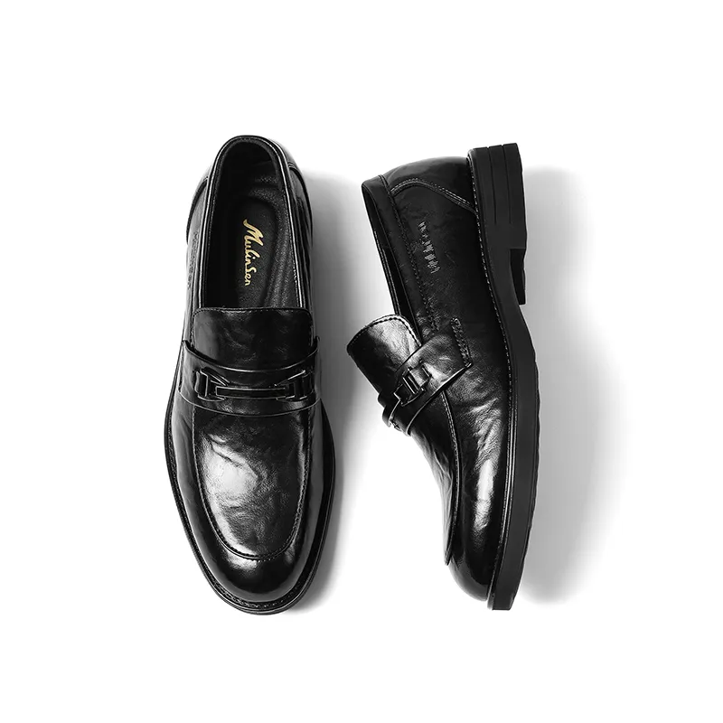 Mulinsen Loafers Men Black/Brown-3