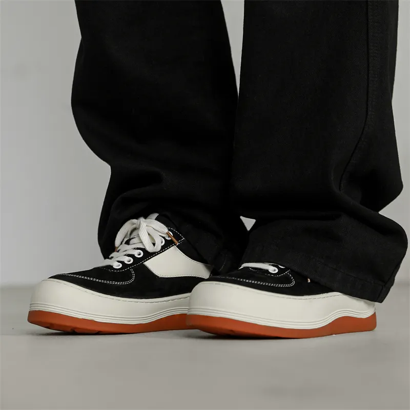 MODENGPAN Lightweight Low Top Skateboard Shoes Men's-19