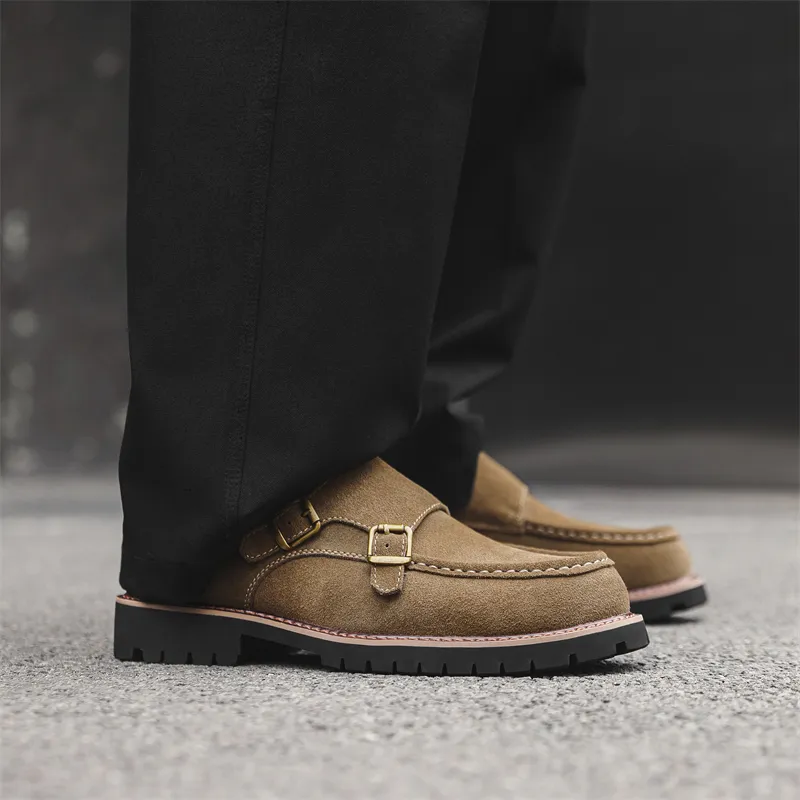 MODENGPAN Men's Casual Shoes Men Low Top-4