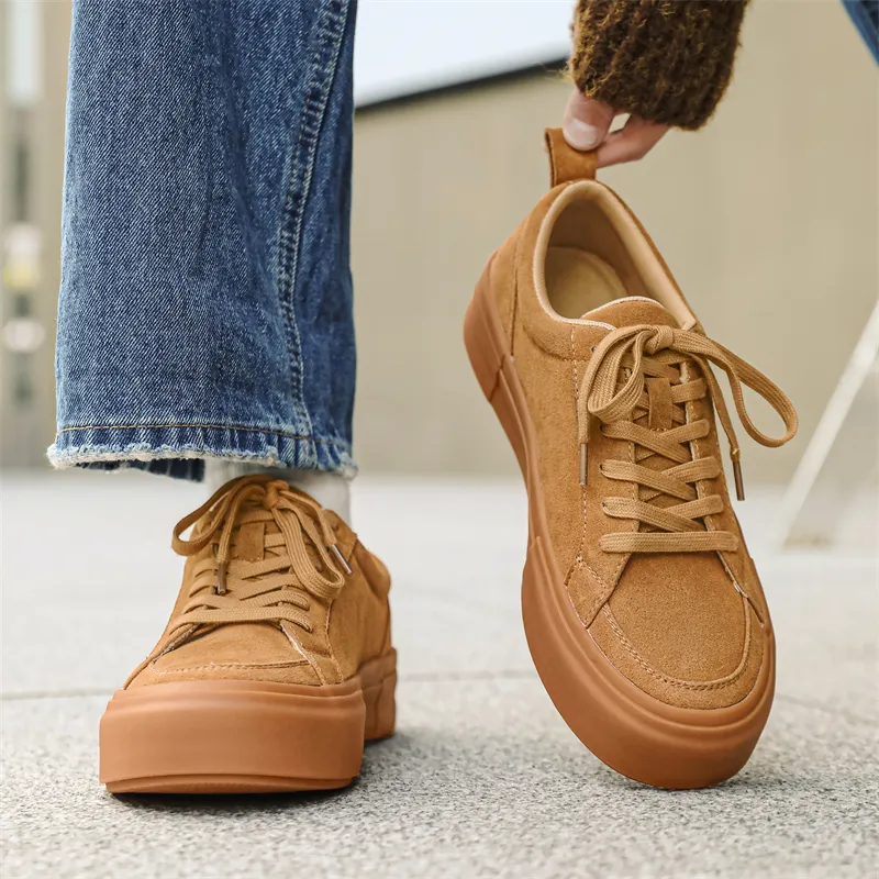 MODENGPAN Breathable Low Top Skateboard Shoes Men's-2