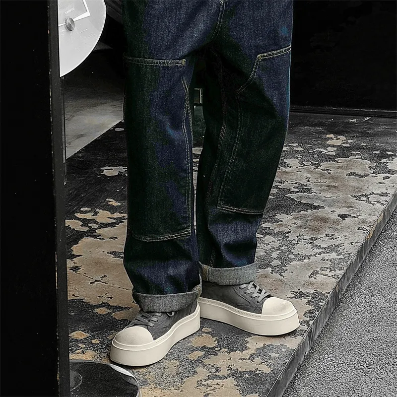 MODENGPAN Breathable Low Top Casual Shoes Men's-1