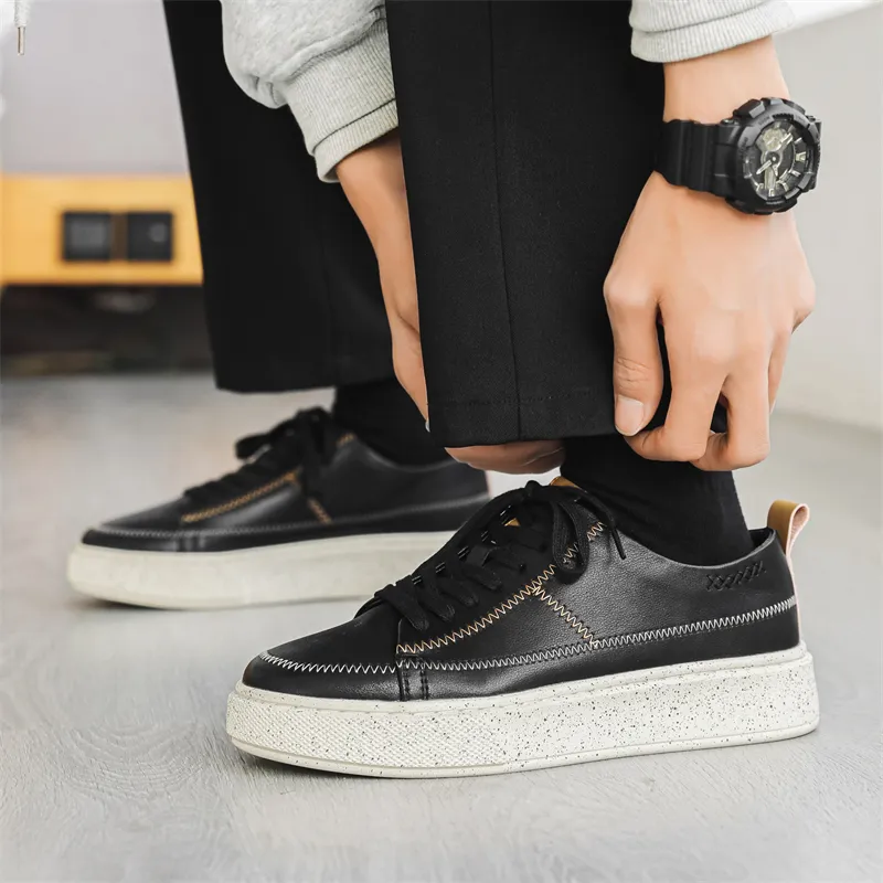 MODENGPAN Lightweight Low Top Skateboard Shoes Men's-9