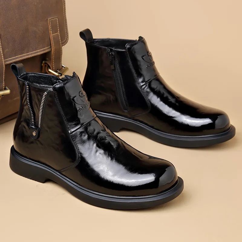 MODENGPAN Ankle Boots 2.5cm Men's-13