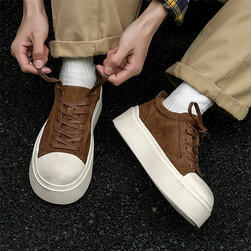 MODENGPAN Breathable Low Top Casual Shoes Men's-7