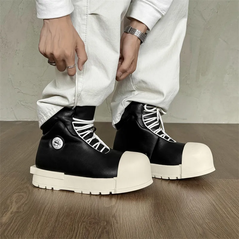 MODENGPAN Ankle Boots Unisex-11