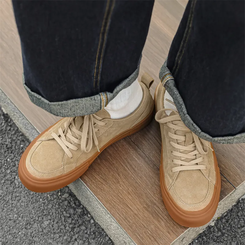 MODENGPAN Breathable Low Top Skateboard Shoes Men's-6