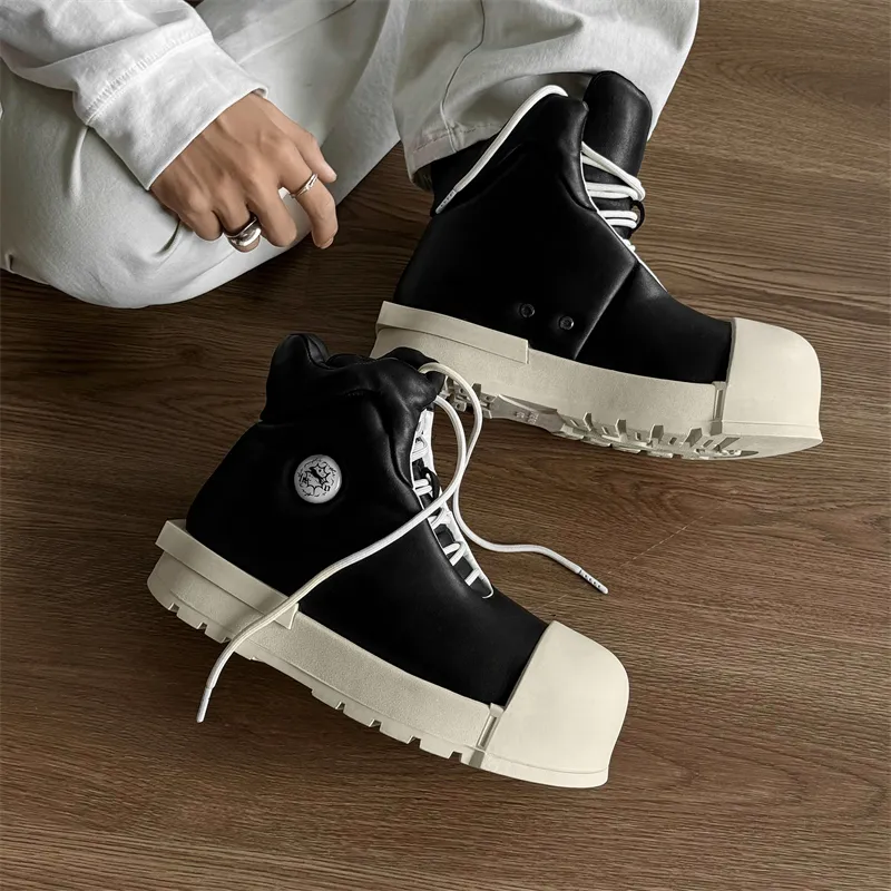 MODENGPAN Ankle Boots Unisex-10