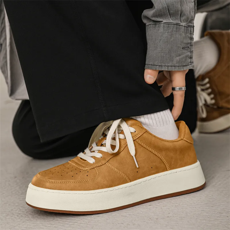 MODENGPAN Low Top Skateboard Shoes Men's-8