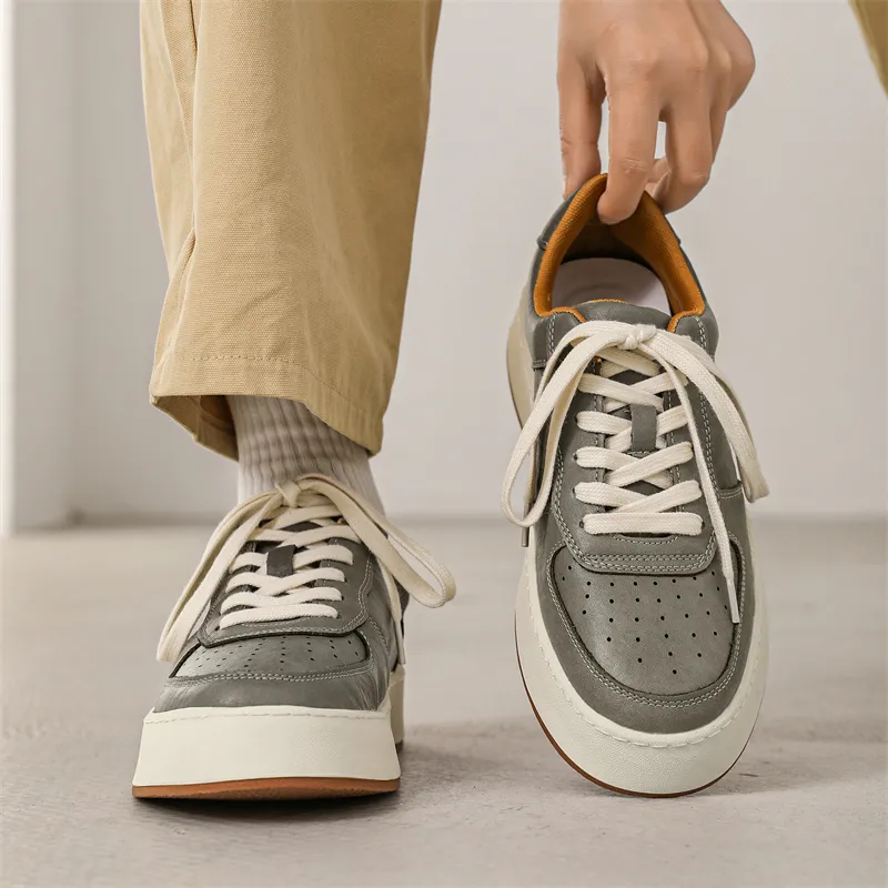 MODENGPAN Low Top Skateboard Shoes Men's-12