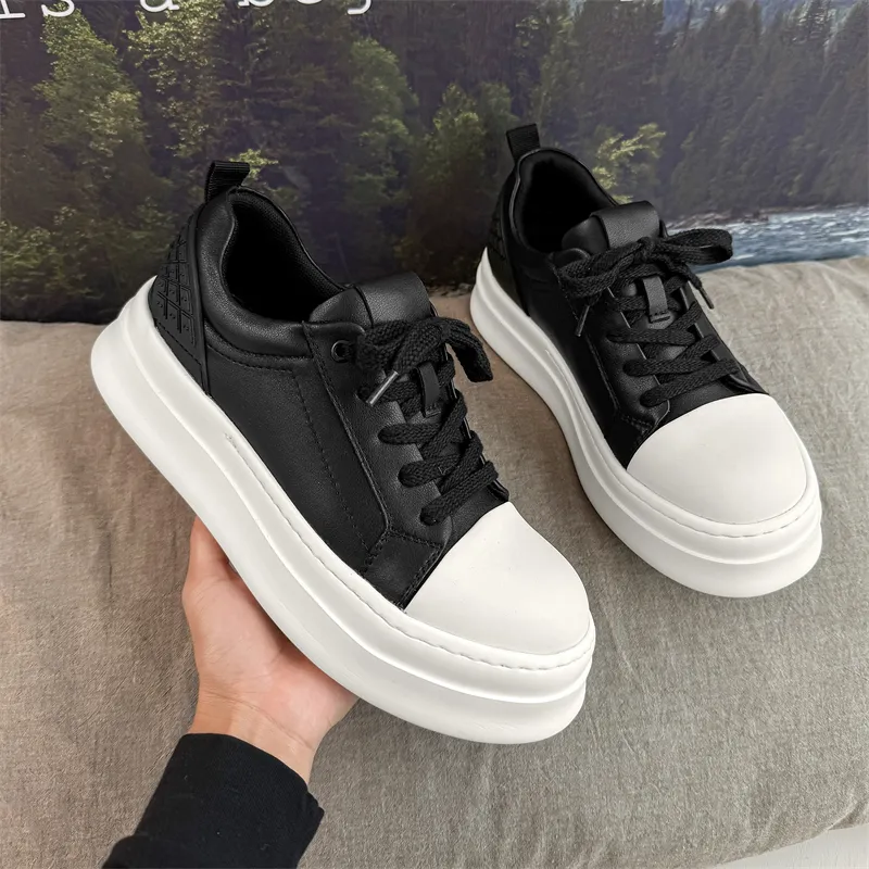 MODENGPAN Slip Resistant Low Top Skateboard Shoes Men's-5
