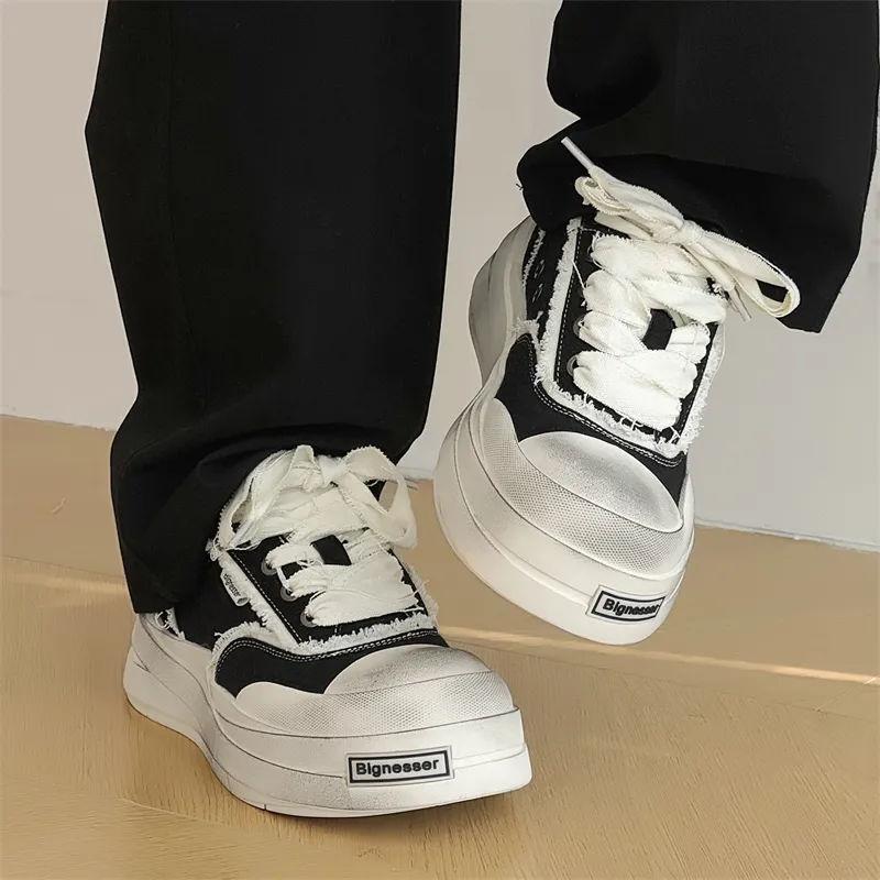 MODENGPAN Breathable Low Top Canvas Shoes Unisex-3