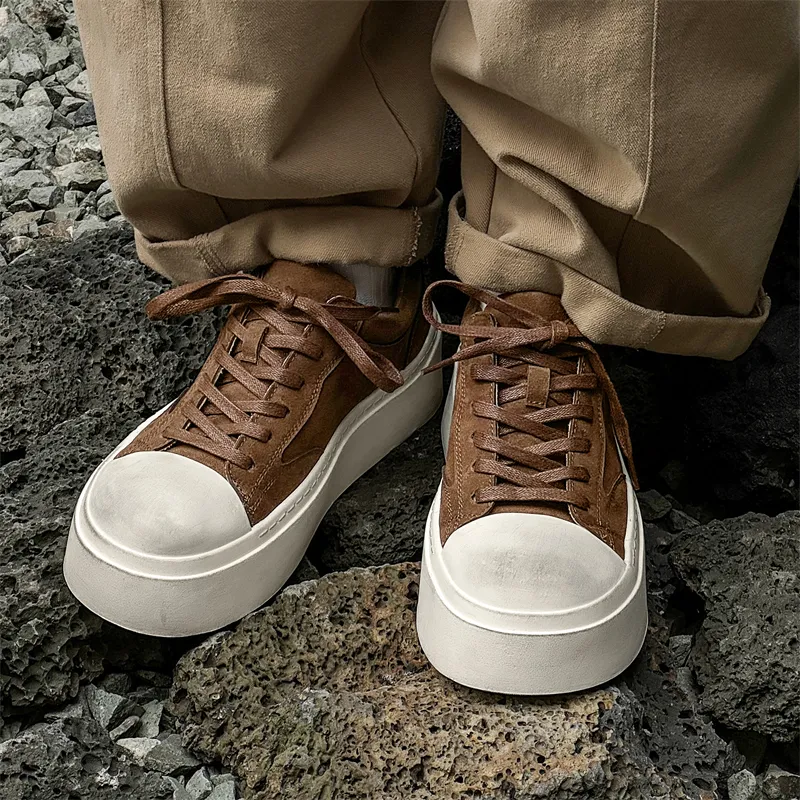 MODENGPAN Breathable Low Top Casual Shoes Men's-9