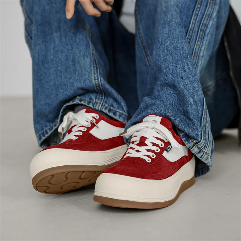 MODENGPAN Lightweight Low Top Skateboard Shoes Men's-6