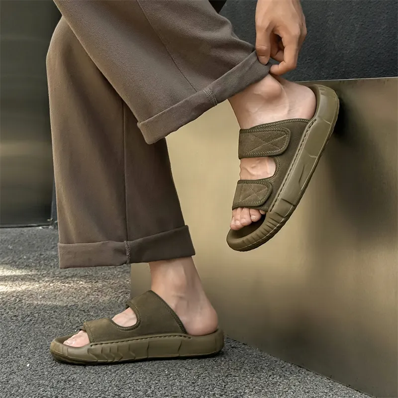 MODENGPAN EVA Cushioning Slide Slippers Men's-3