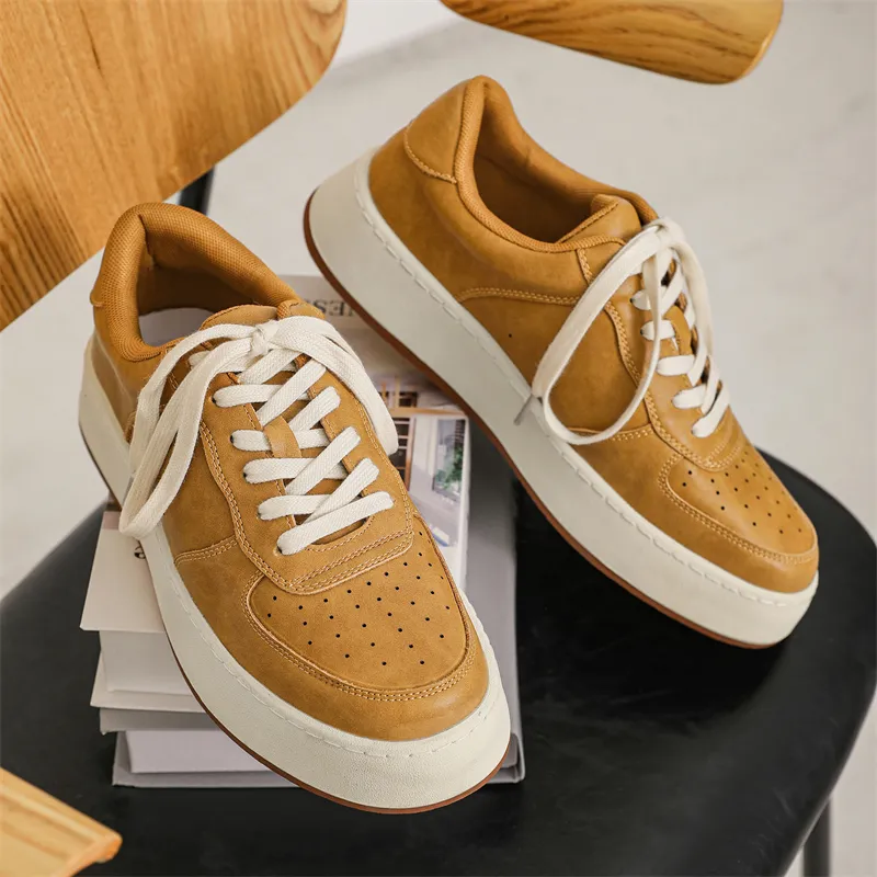 MODENGPAN Low Top Skateboard Shoes Men's-6
