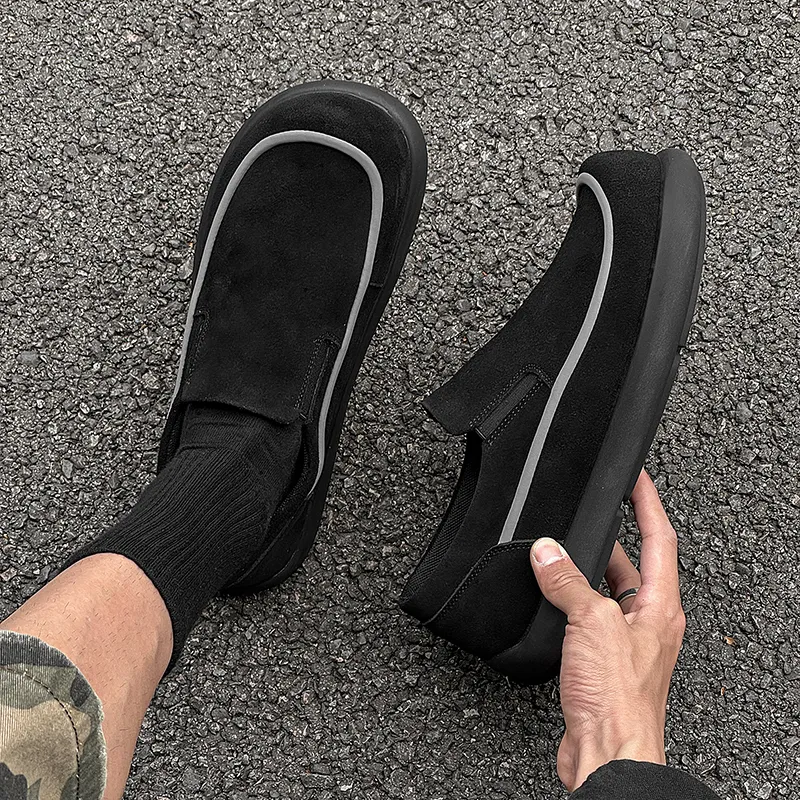 MODENGPAN Breathable And Lightweight Low Top Casual Shoes Men's-18