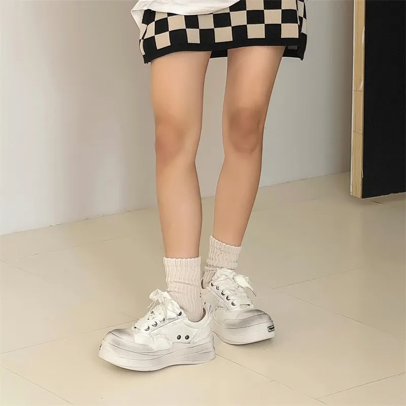 MODENGPAN Breathable Low Top Canvas Shoes Unisex-11