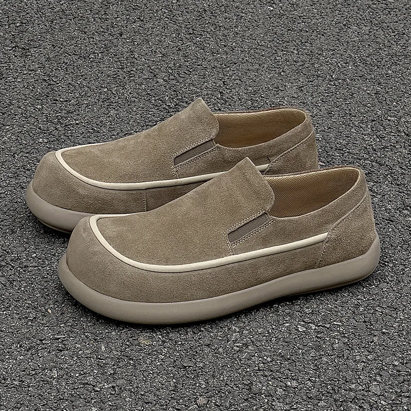 MODENGPAN Breathable And Lightweight Low Top Casual Shoes Men's-6