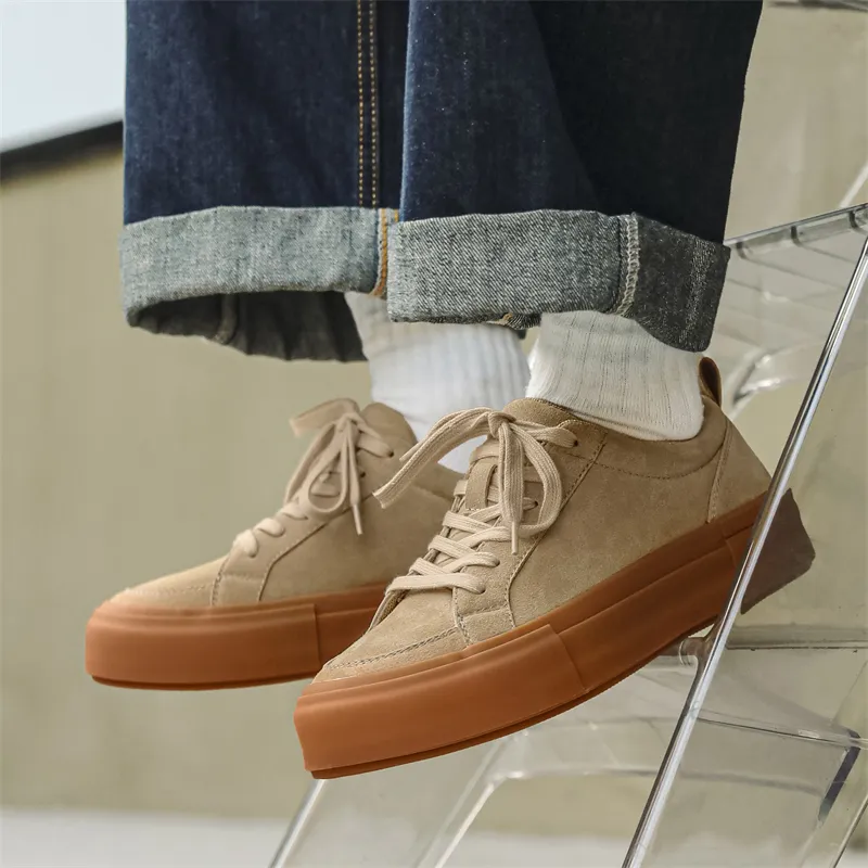 MODENGPAN Breathable Low Top Skateboard Shoes Men's-9
