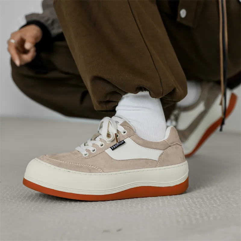 MODENGPAN Lightweight Low Top Skateboard Shoes Men's-21
